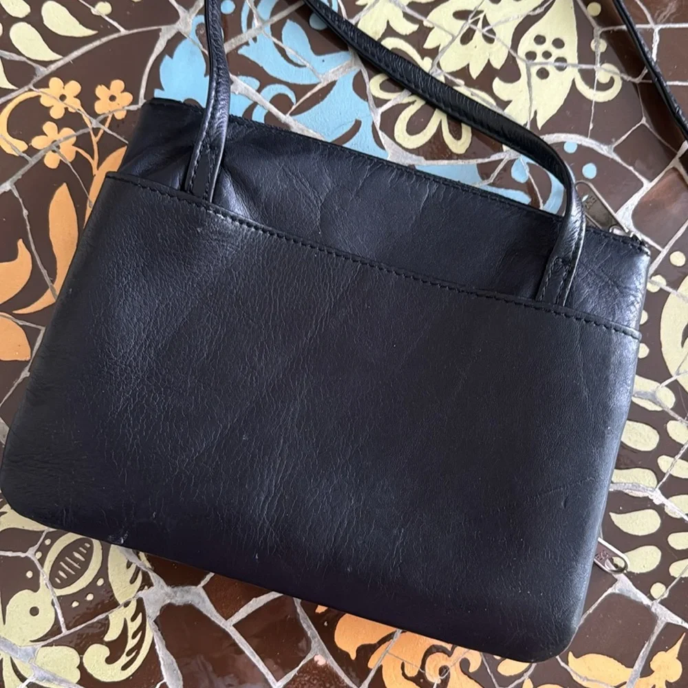 LEATHER CROSSBODY WALLET BAG